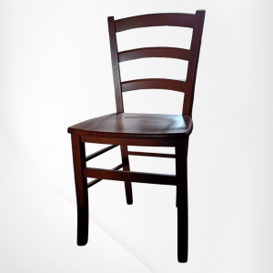 Rustikalen Stol Venezia z lesenim sediščem - Rimex