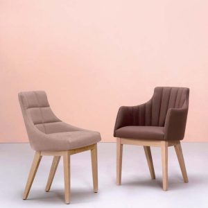 Dizajnerski stol Accento Albert-one v premium tkanini