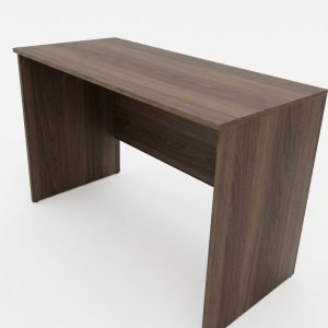 Pisalna miza Temni hrast dimenzij 120x55 cm iz iverala z lesno strukturo Rimex
